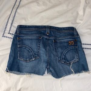Great deal! Joe’s jeans cut off denim shorts